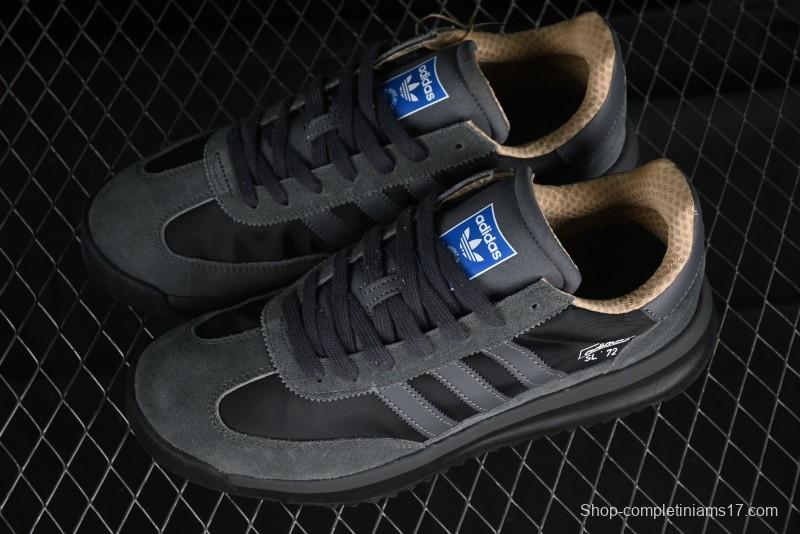 Adidas Originals SL 72 Retro Running Shoes with Ecotex Tongue and EVA Midsole - IH5569