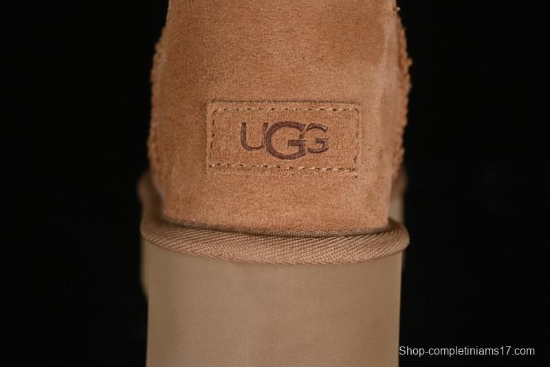 UGG Mini Bailey Button II Chelsea Boots with Chunky Platform - 1158051
