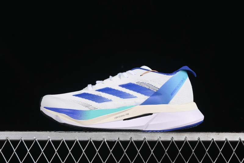 Adidas Adizero Boston 12 Junior Running Shoes with Lightstrike Pro and ENERGYROD - JR2731