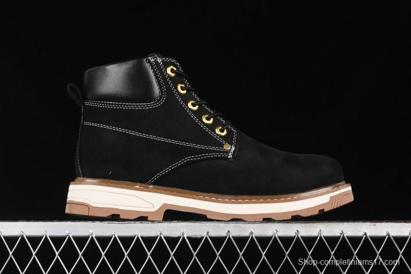 Timberland Classic High Top Yellow Boots TB010063713 Black