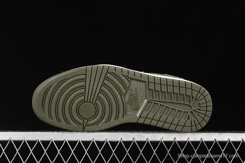 Nike Air Jordan 1 Low OG SP Travis Scott x Fragment Design Collaboration Sneakers - CH6336-014