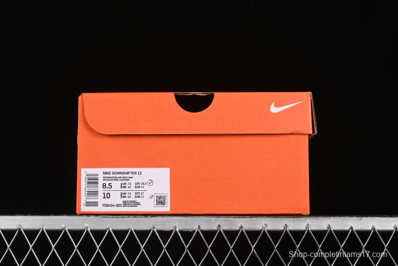 Nike Downshifter 13 Lunar Cushion Lightweight Breathable Running Shoes - FD6454-003