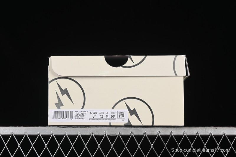 Nike Travis Scott x Fragment Design x Air Jordan 1 Low OG SP AJ1 Retro Casual Sneakers - LJ5188-024