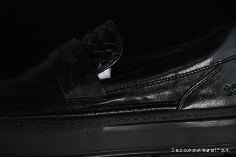 ECCO London Series 2024 New Leather Business Driving Loafers - 63663701001