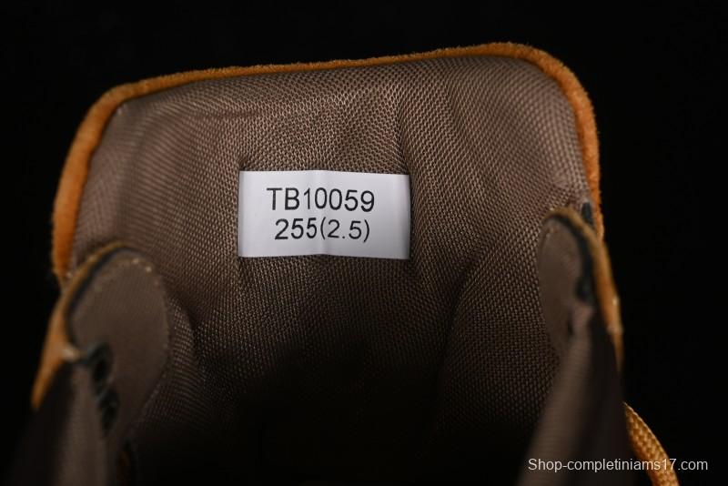 Timberland Outdoor Mid-Top Casual Martin Boots with Premium Italian Suede Leather - TB10059YELLOW