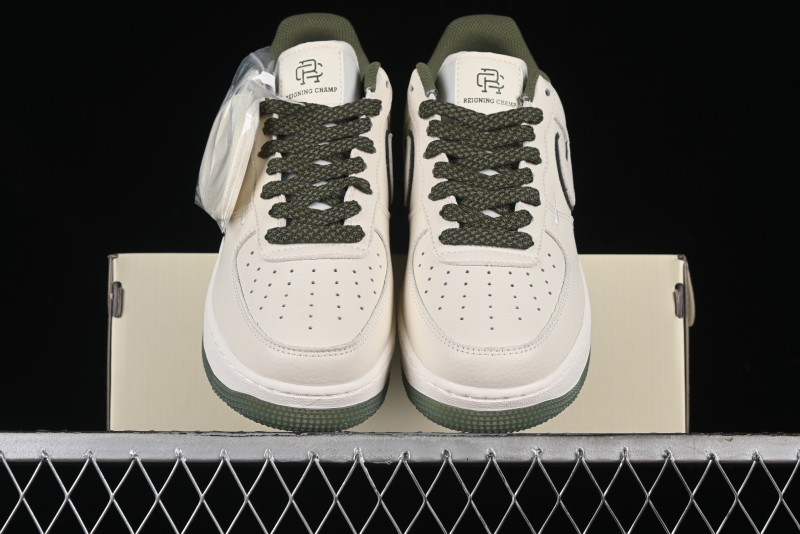 Nike Reigning Champ Air Force 1'07 Low Casual Sneakers with 3M Reflective Custom Leather - RC2369-173