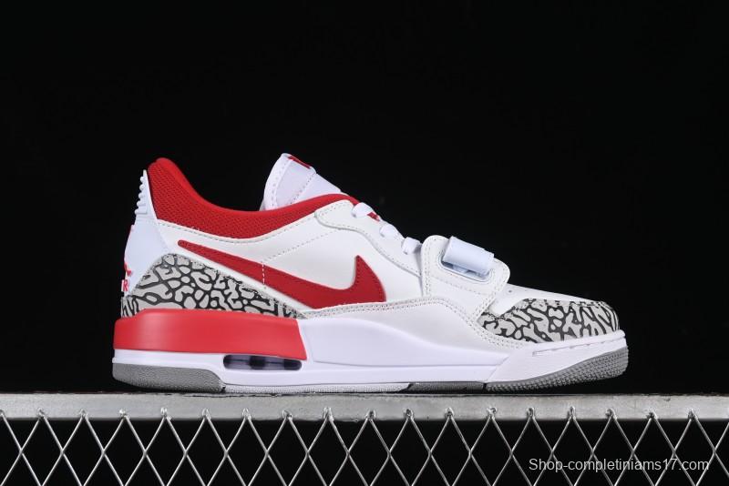 Nike Air Jordan Legacy AJ312 Low Sneakers with Triple Strap Design - FQ7827-106