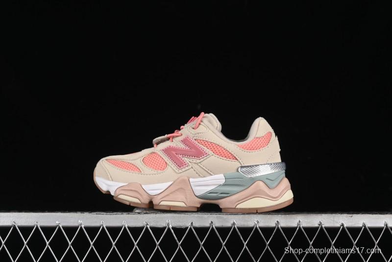 New Balance 9060 Series Kids Hook and Loop Sneakers - PV9060JF