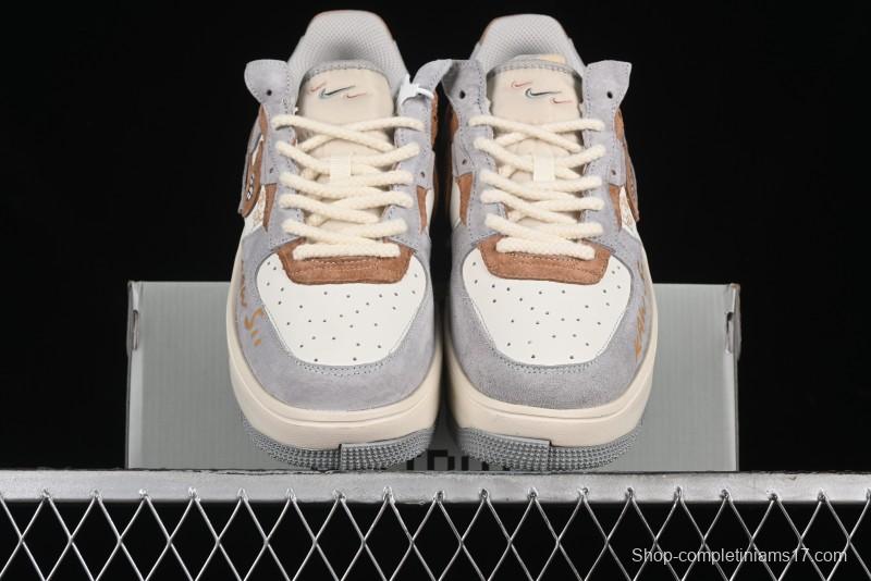 Nike Kaws x Air Force 1 '07 Low Custom Casual Sneakers - CW6688-806