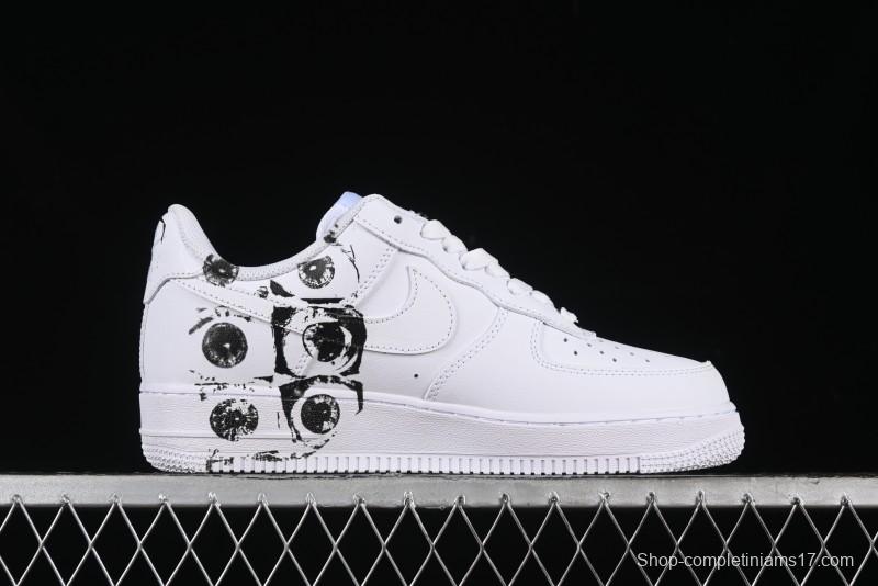 Comme des Garcons Shirt x Supreme x Nike Air Force 1 '07 Low Top Casual Sneakers - 923044-100