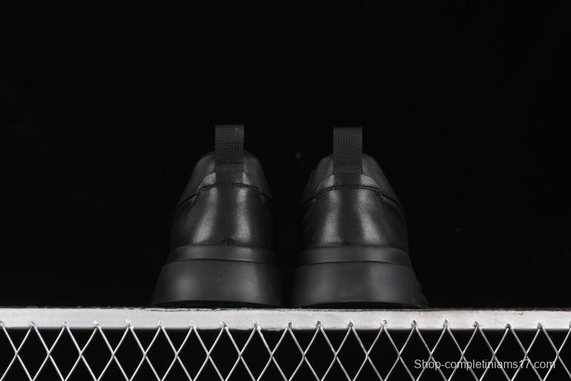 Ecco Street ACE Series Autumn New Retro Fashion Genuine Leather Platform Casual Sneakers - 63336101001