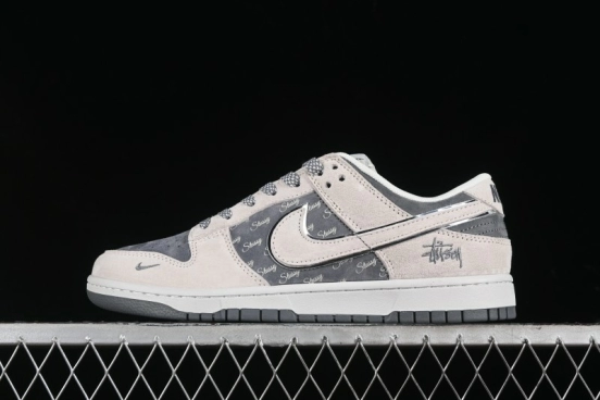 Nike SB Dunk Low Stussy Anniversary Edition Premium Custom Low-Top Casual Sneakers - XX2025-578