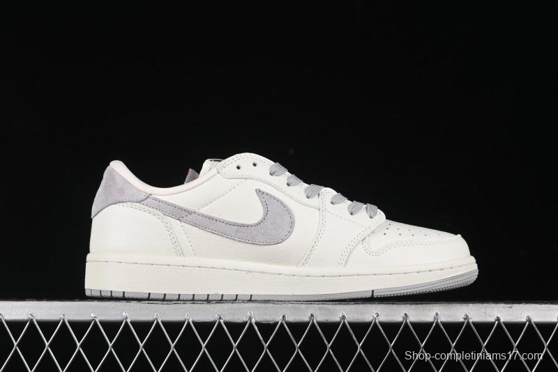 Nike Travis Scott x Fragment Design x Air Jordan 1 Low OG SP AJ1 Casual Sneakers - JH6088-701