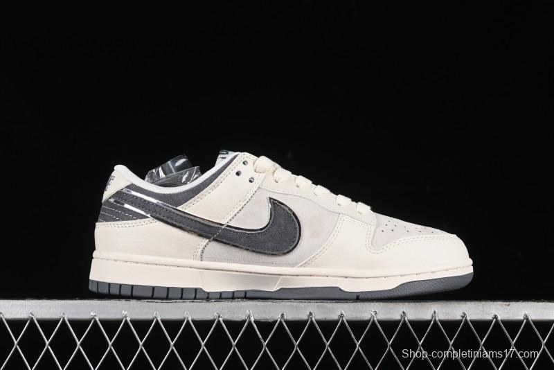 Nike SB Dunk Low The North Face Collaboration - Anniversary High-End Customized Low-Top Casual Skate Shoes - DQ1098-513