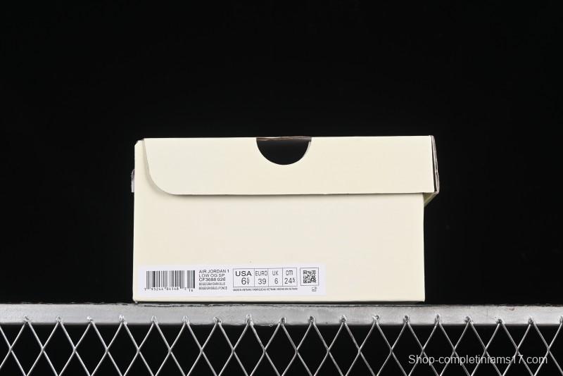 Nike Travis Scott x Fragment Design x Air Jordan 1 Low OG SP AJ1 - CF3688-026