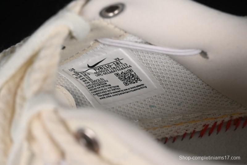 Nike Air Force 1 '07 Low Pink Deconstructed Swoosh Casual Sneakers - FC8110-181