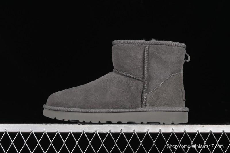 UGG Classic Ultra Mini II Short Boots with Genuine Wool Lining - 1016222