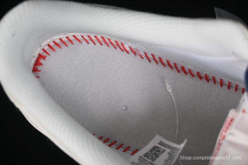 Nike Air Force 1 '07 Low The North Face Collaboration - White Red Blue Color Block Low-Top Casual Sneakers - XZ6188-010