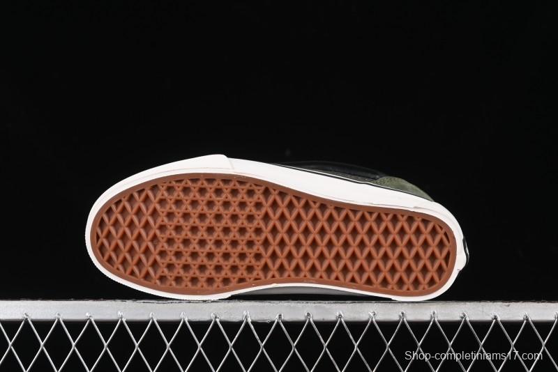 Vans Knu Skool DR White Black Green Chunky Sneakers - VN000CZU50K