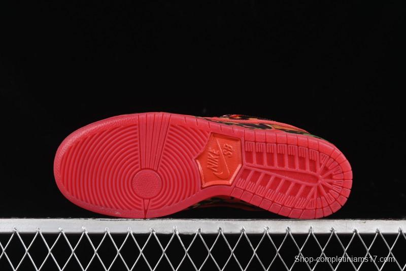 Nike SB Dunk Low The Wizard Of Oz Limited Edition Tear-Away Casual Sneakers - FZ1291-600