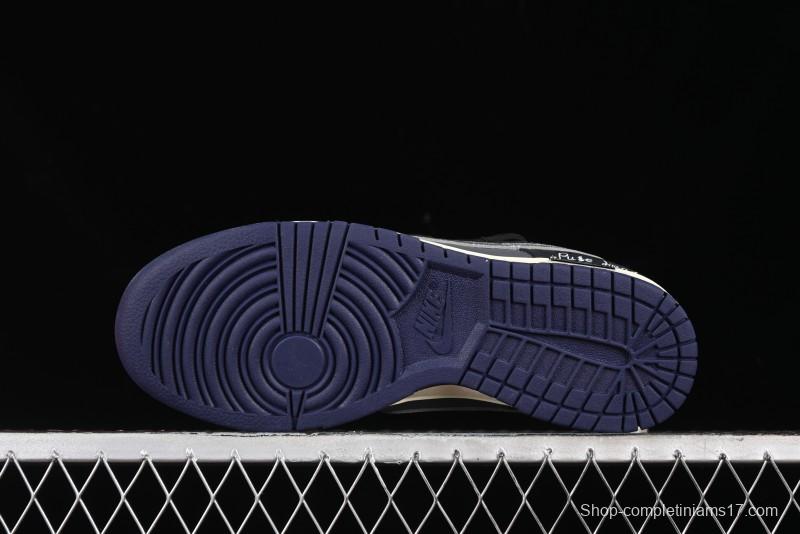 Nike Dunk Low Retro Block Street Dark Splatter Gothic Cross SB Low-top Casual Sneakers - FV8106-181