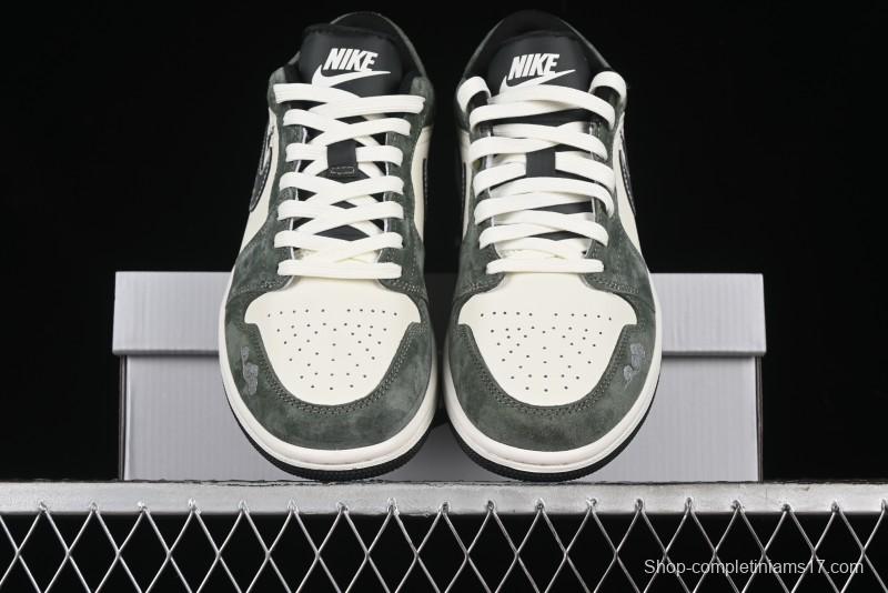 Nike Air Jordan 1 Low Retro Basketball Shoes Custom Wukong Edition - DC2024-031