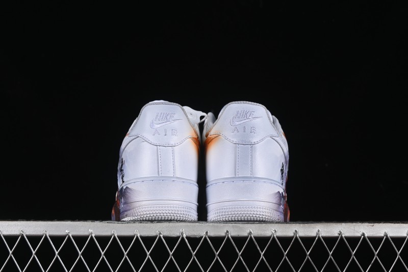 Nike Air Force 1 '07 Low Black Myth Wukong Themed Casual Sneakers - 315122-111