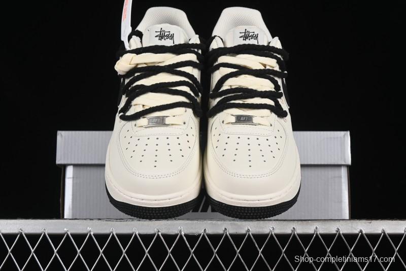 Stussy x Nike Air Force 1'07 Low Casual Sneakers - ZH0316-041
