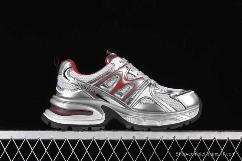 GG-CC Casual Running Shoes with Irregular Design - G24X8651B