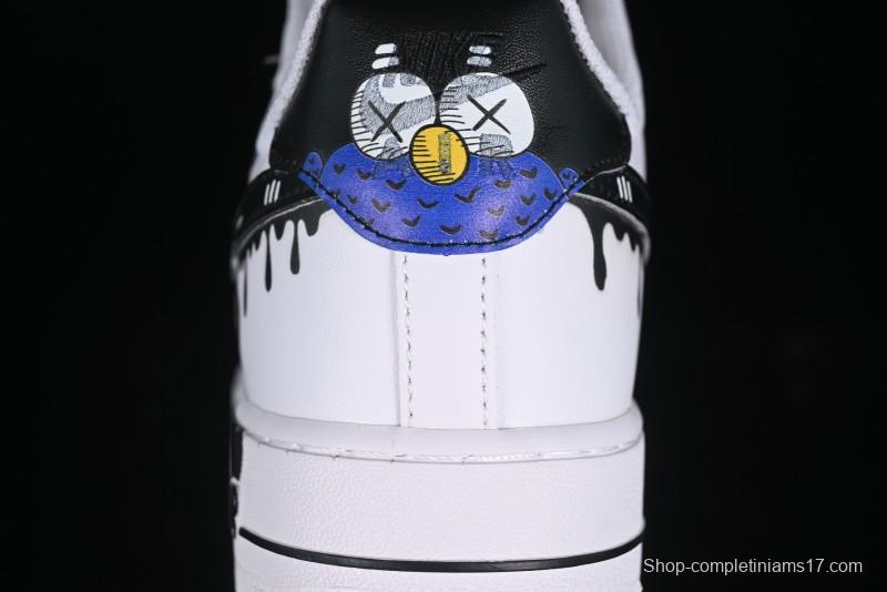 Nike Air Force 1 '07 Low Kaws Bear Collaboration Casual Sneakers - CW2288-111