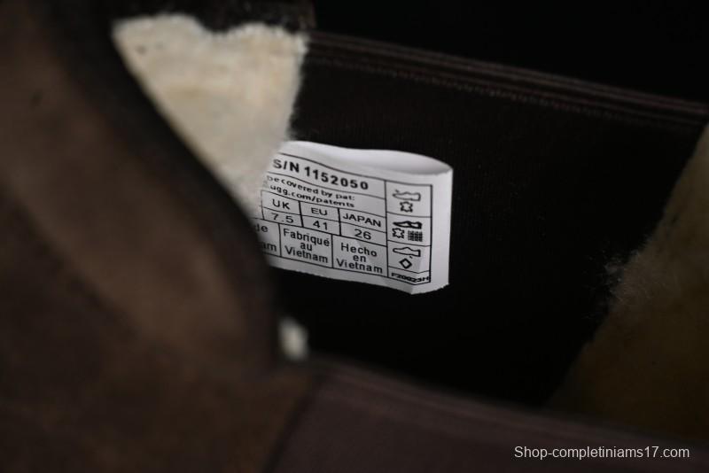 UGG Burleigh Chelsea Winter Boots for Men with Lightweight Anti-Slip Sole and Genuine Wool Leather - 1152050