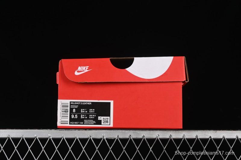 Nike Killshot 2 Retro Comfortable Anti-Slip Low-Top Sneakers - HQ1657-103