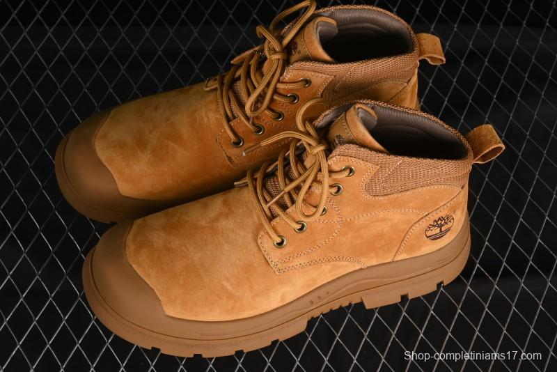 Timberland Outdoor Mid-Top Casual Martin Boots with Anti-Odor & Anti-Bacterial Insole - TB10085YELLOW