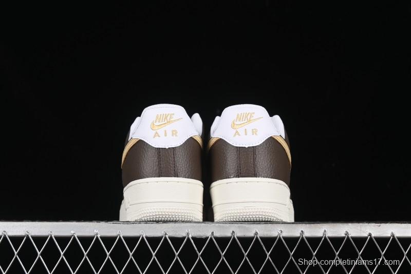 Nike Air Force 1 '07 Low Casual Sneakers with Full-Length Air Cushion - HM9656-001