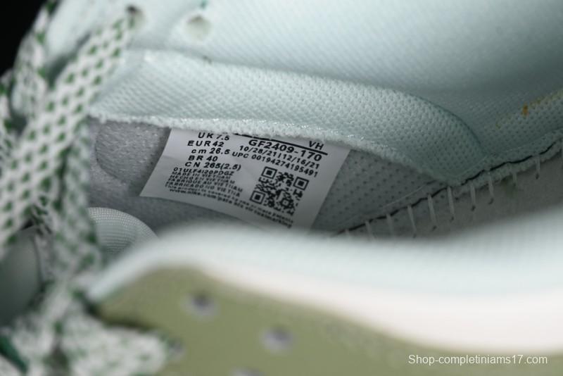 Nike SB Dunk Low Saint Laurent Series - White Green Swoosh Anniversary High-End Custom Low-Top Casual Sneakers - GF2409-170