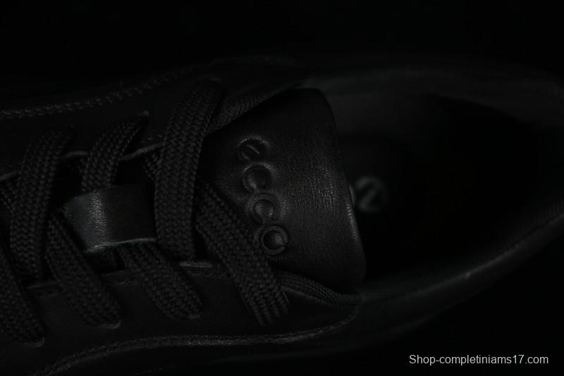 Ecco Street ACE Series Autumn New Retro Fashion Genuine Leather Platform Casual Sneakers - 63336101001