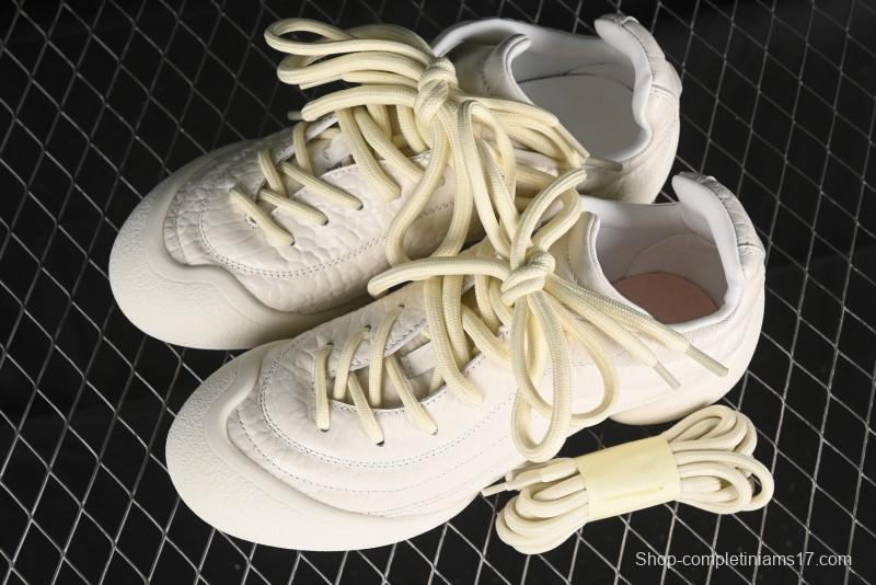 Alexander McQueen Flexion Retro Sneakers in Off-White with Anatomical Design and Split Sole - 2024s