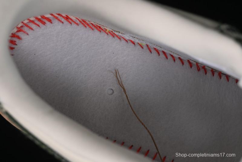 Nike Air Force 1 '07 Low Dior Collaboration - Beige Green Swoosh Low-Top Casual Sneakers - KK1988-010