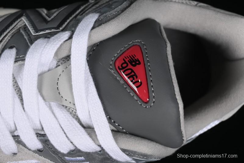 New Balance 9060 Retro Casual Running Sneakers with ABZORB Cushioning Technology - U9060GRY