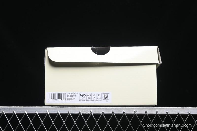 Nike Travis Scott x Fragment Design x Air Jordan 1 Low OG SP LX1988-109