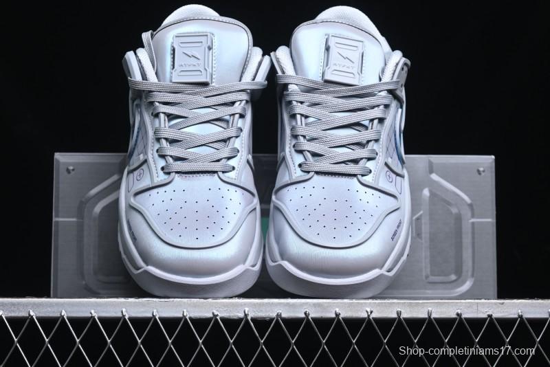 Nike Rtfkt Studios x Dunk Genesis Low OG Ghost Metaverse Series Casual Skate Shoes - HF0438-001