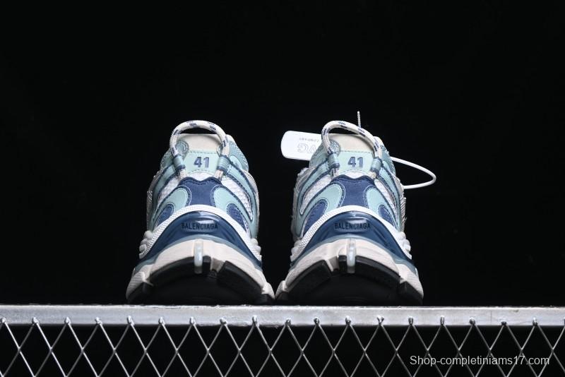 Balenciaga Runner Kith Four Color Retro Casual Sneakers - W3RXP9402