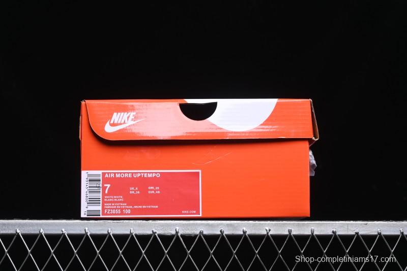 Nike Air More Uptempo Pippen Mesh Breathable Classic Streetwear Casual Basketball Shoes - FZ3055-100