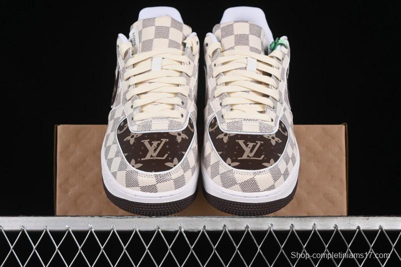 Nike Air Force 1 '07 Low Louis Vuitton Collaboration Casual Sneakers - LD4631-202