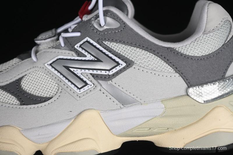 New Balance 9060 Series Hook and Loop Kids Sneakers - PV9060GRY