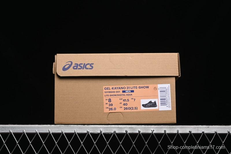 Asics Gel-Kayano 31 Running Shoes with GEL Cushioning and FLYTEFOAM BLAST - 1011B949-001