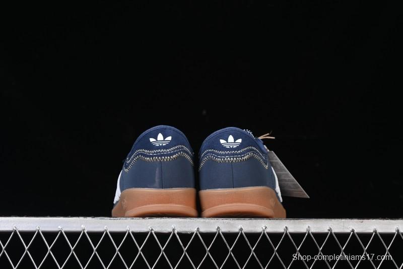 Adidas Clot x Originals Gazelle Indoor Retro Casual Slip-Resistant Wear-Resistant Low-Top Sneakers - IH3725