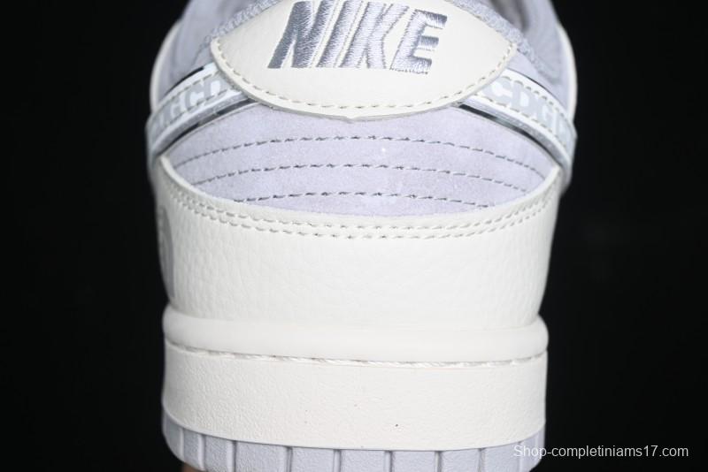 Nike SB Dunk Low The North Face Collaboration - Polar Fox Anniversary Customized Low-Top Casual Sneakers - BB7518-005