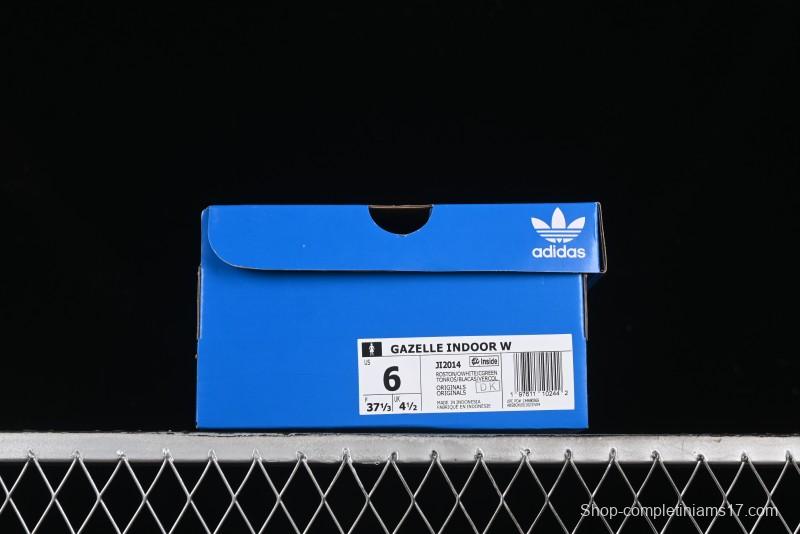 Adidas Originals Gazelle Indoor JI2014 Low-Top Sneakers with Thick Sole for Casual Wear Anti-Slip and Durable - JI2014