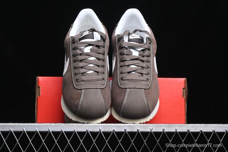 Nike Classic Cortez Leather Retro Running Shoes - FQ8144-237